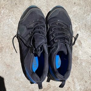 Adidas Terrex AX2R hiking running shoes 8.5 US black/blue